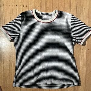 Obey Worldwide Womens Striped Tee